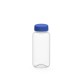 Trinkflasche Refresh klar-transparent 0,4 l - transparent/blau